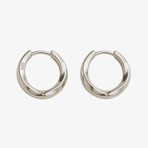 boucles doreilles anneaux argent femme